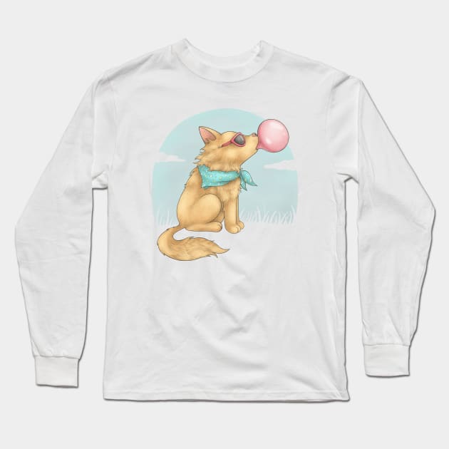 Bubblegum Long Sleeve T-Shirt by spookylili